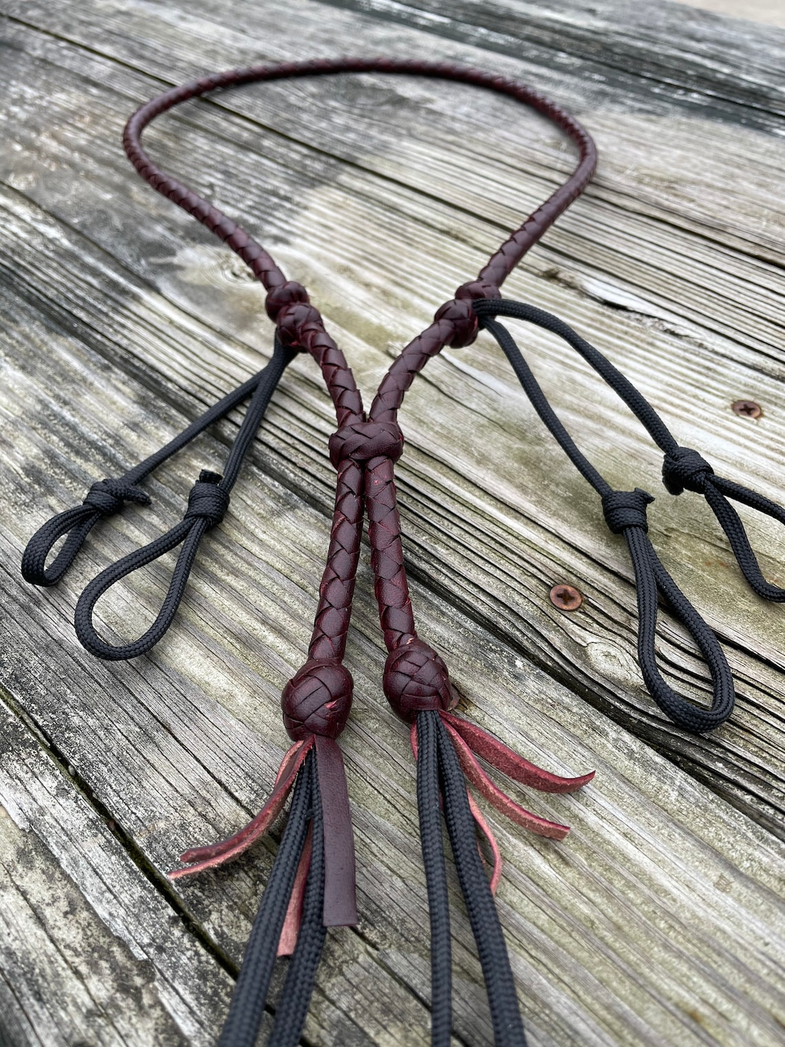 Duck Goose Call Lanyard Braided Leather 4 Leads Etsy