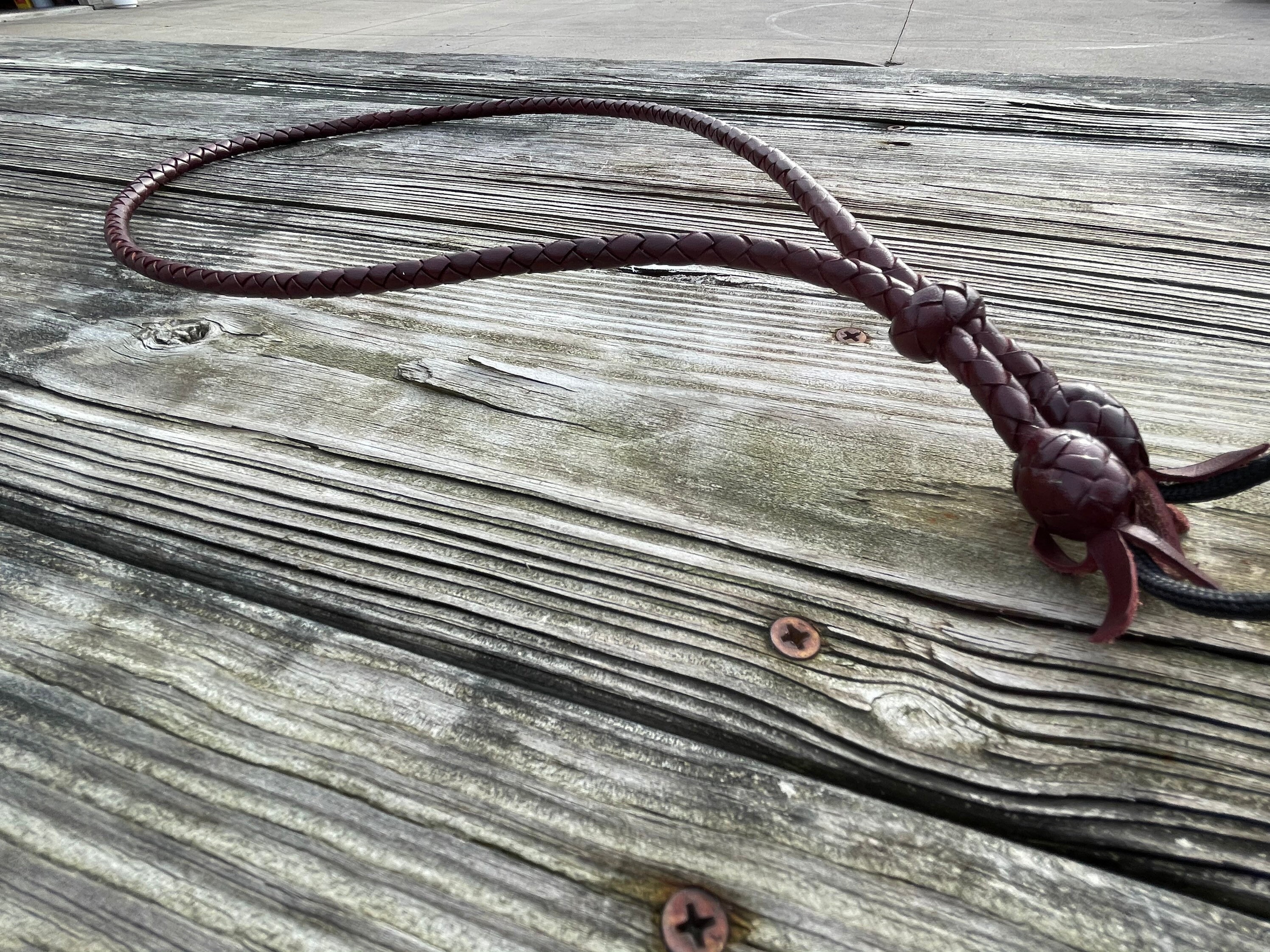 Duck Goose Call Lanyard Braided Leather 2 Leads Etsy