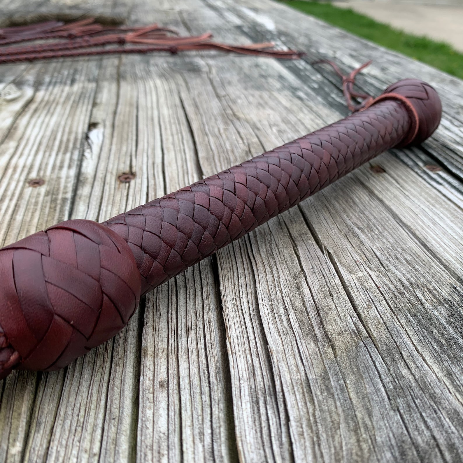 Cat O’ Nine Tails Leather Whip - Made in USA - Etsy