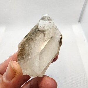 chlorite included quartz from brazil