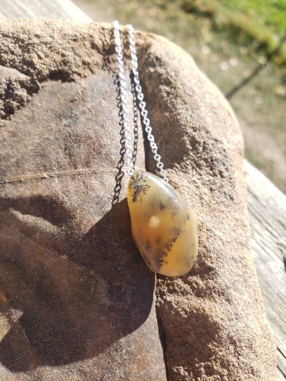 Montana Dendritic Agate Necklace - image 5