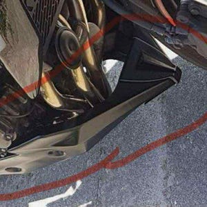 Kawasaki z1000 2009 3D scaned bottom cover