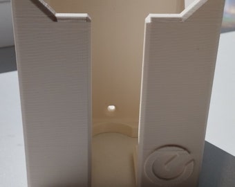 Soporte de montaje en pared para cargador de vehículos eléctricos Nissan Leaf impreso en 3D