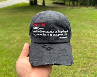 Faith Hat | Faith Definition Dad Hat