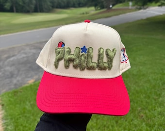 Custom Philly Fur Snapback Hat 5 Panel