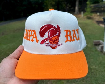 Custom Tampa Bay Skeleton Pirate Hat 5 Panel