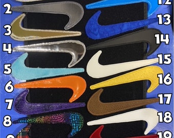 custom nike swoosh velcro
