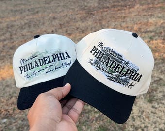 Custom Philadelphia Birds Football Field Hat Eagle Bird Philly