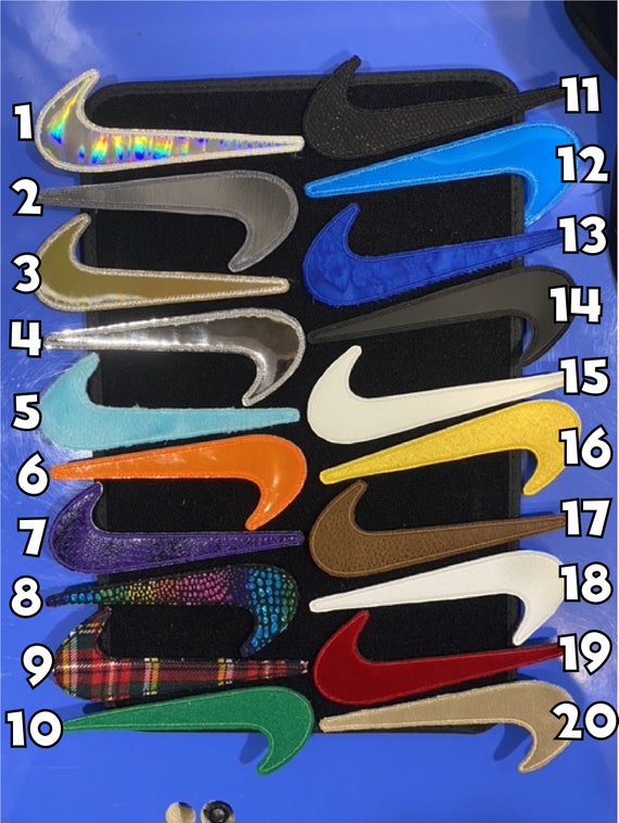 nikes with changeable swoosh
