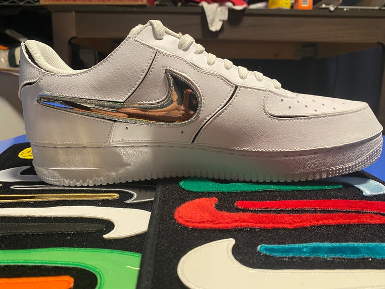 Custom Nike Interchangeable Velcro Swoosh Patch 2 Piece - Etsy
