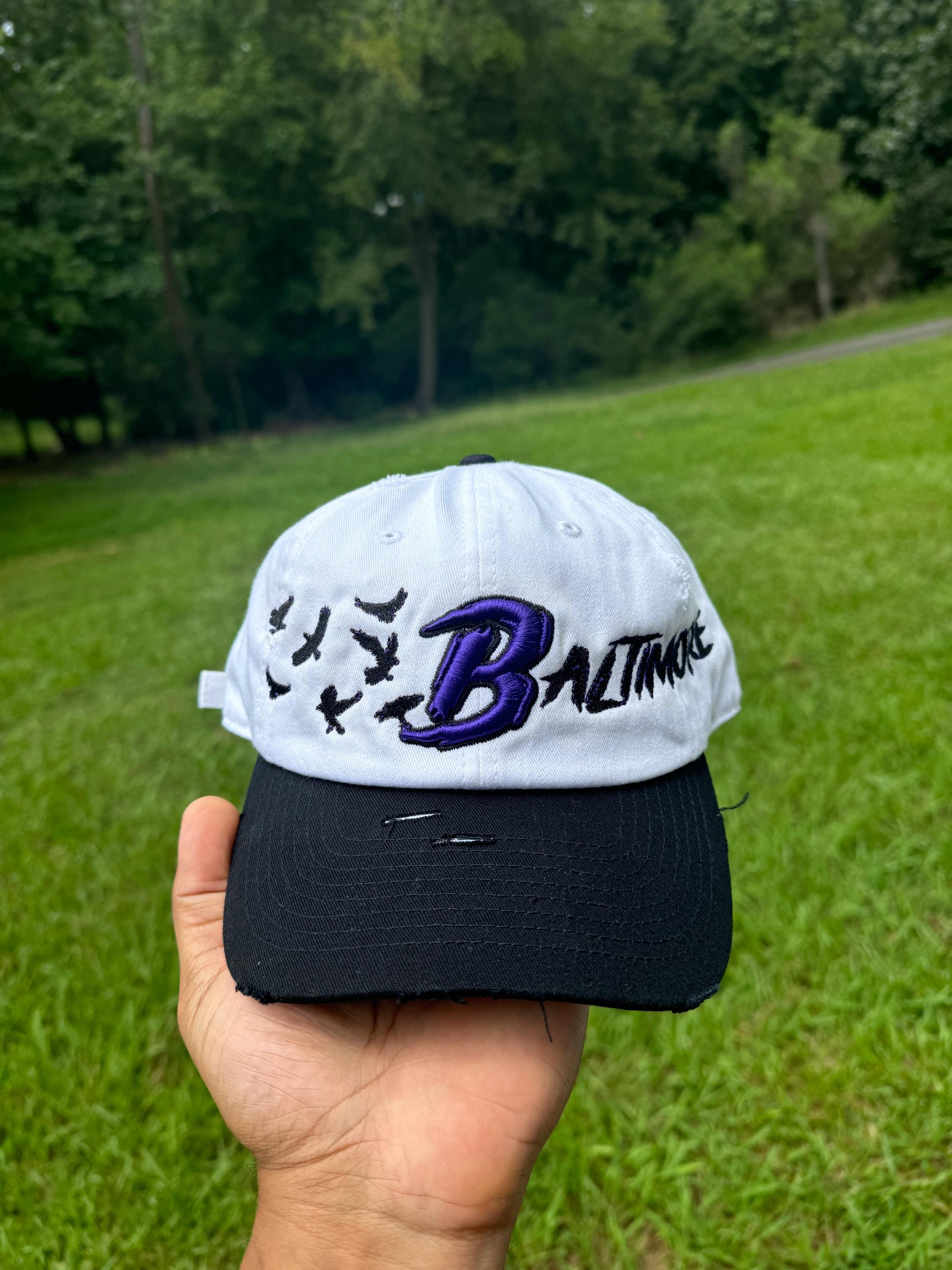 Baltimore Ravens Feather Team Colors Hat 2026 Baltimore Ravens Draft Hat - Bigfirefashion main image 4