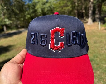 Custom Crumbing C Cleveland Hat 5 Panel Snapback