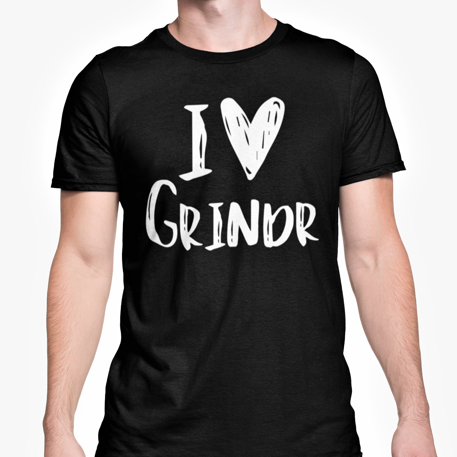 I Love Grindr Unisex T Shirt Gay Funny Rude Sarcastic Text Etsy UK