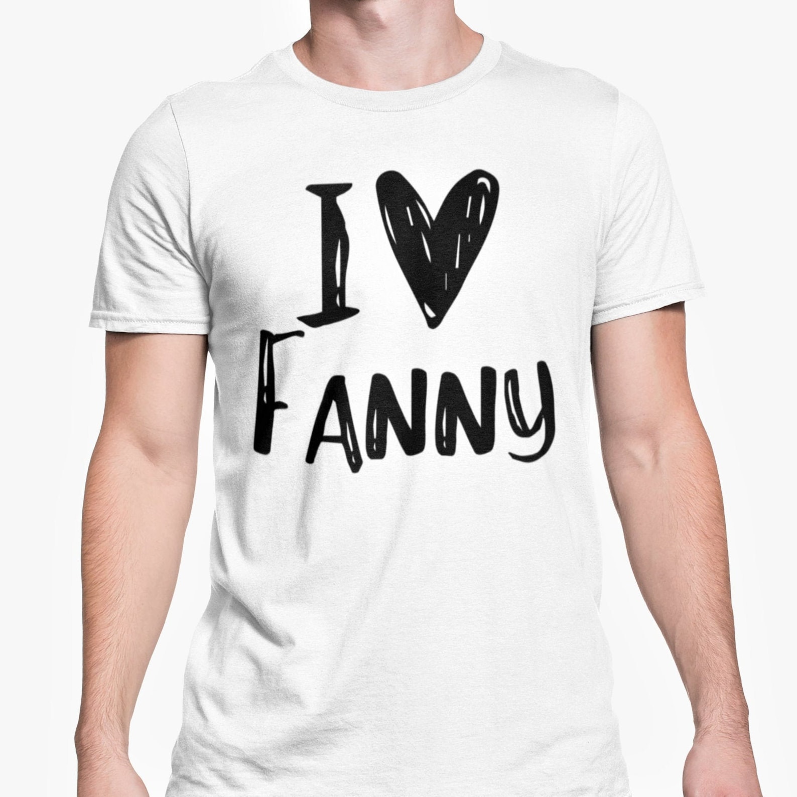 I Love Fanny Unisex T Shirt Funny Lesbian Rude Novelty Gift High