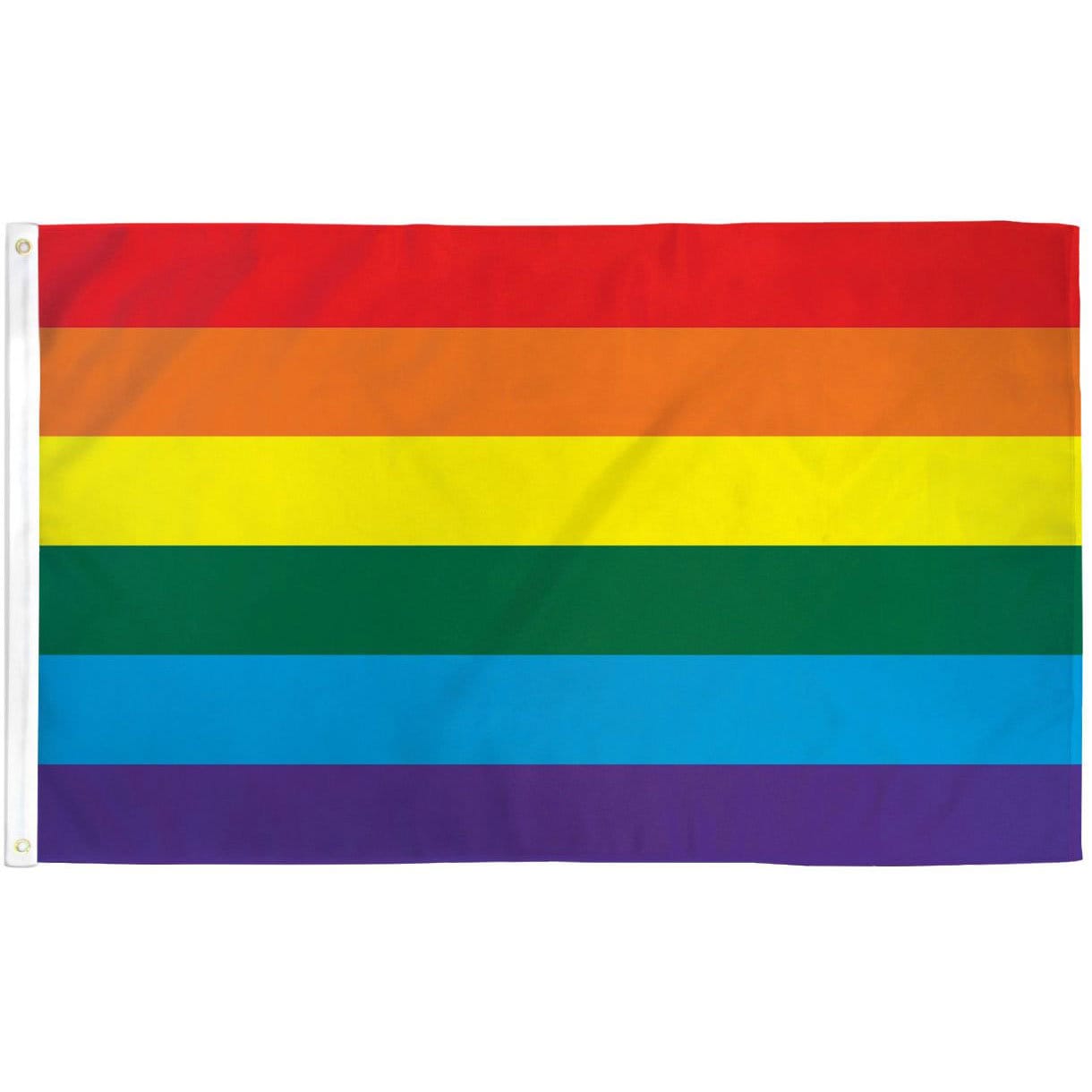 Pride Flags 5x3ft Large Gay Pride Flag LGBTQ+ Festival Parade Rainbow