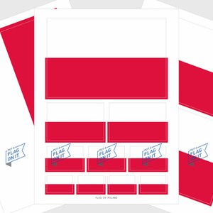 Poland Flag Stickers