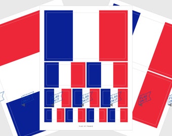 France Flag Stickers