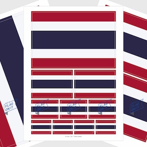 Thailand Flag Stickers