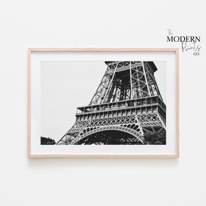 Paris Wall Art of Paris Photography, Black and White Paris Photography of the Eiffel Tower, Eiffel Tower Decor, Paris Print.