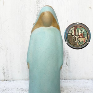 Vintage Jack Black Navajo Woman Pottery Vase, 1984
