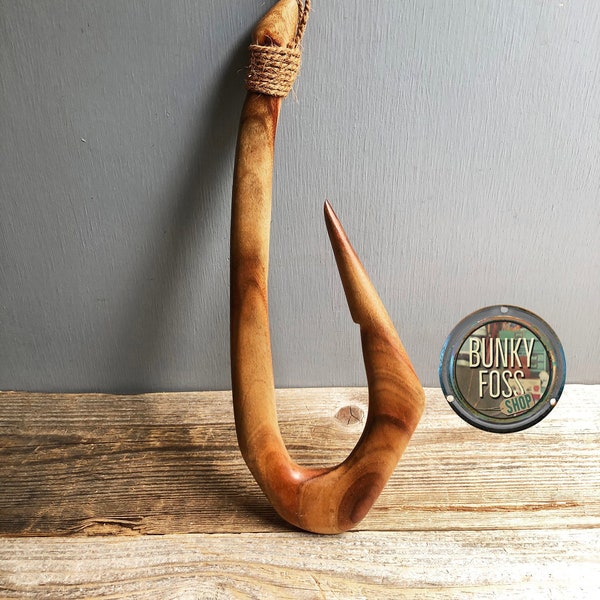 Carved Wooden Fish Etsy