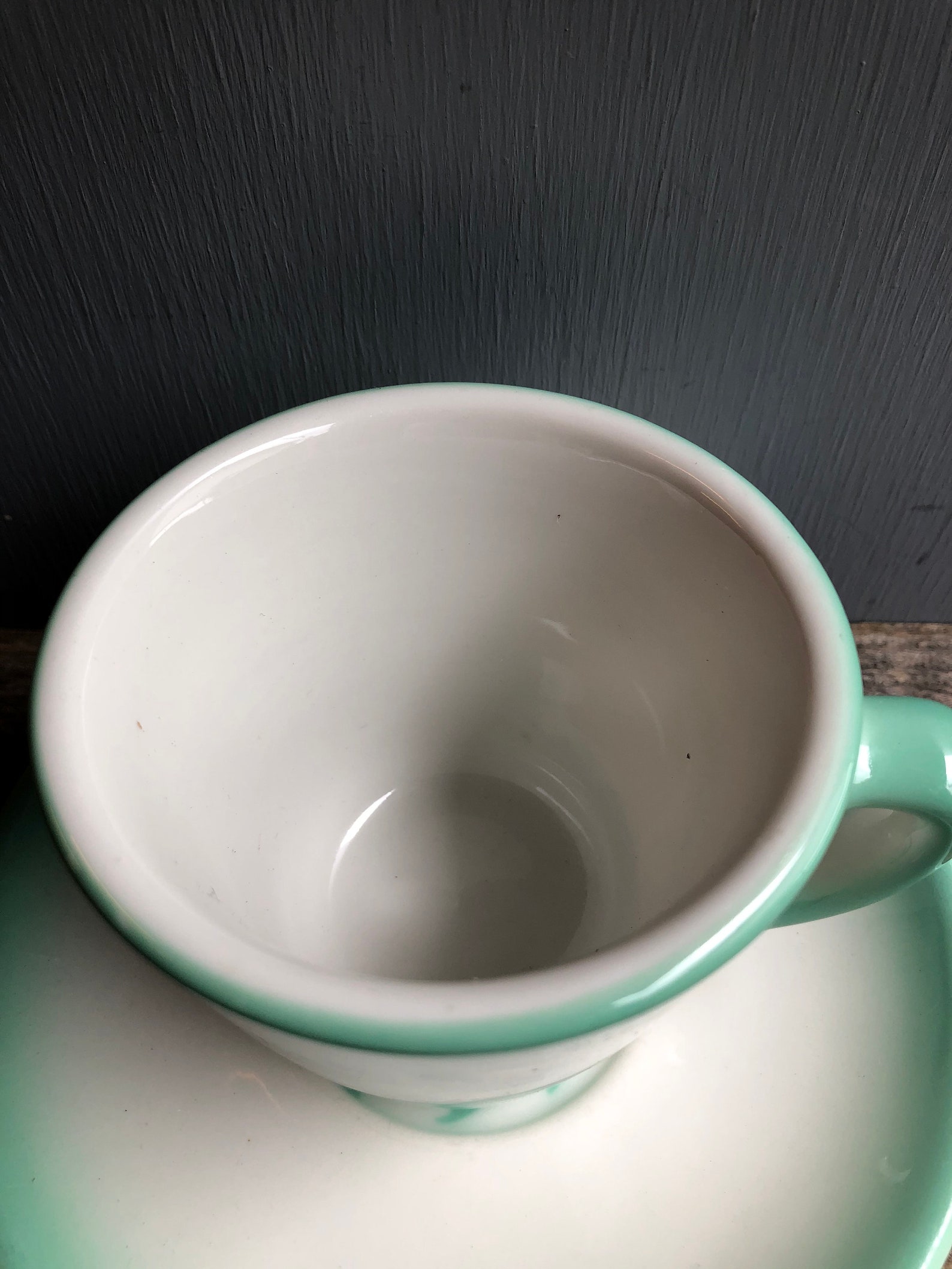 Vintage Jackson China Falls Creek PA Tasse à café et soucoupe Etsy France