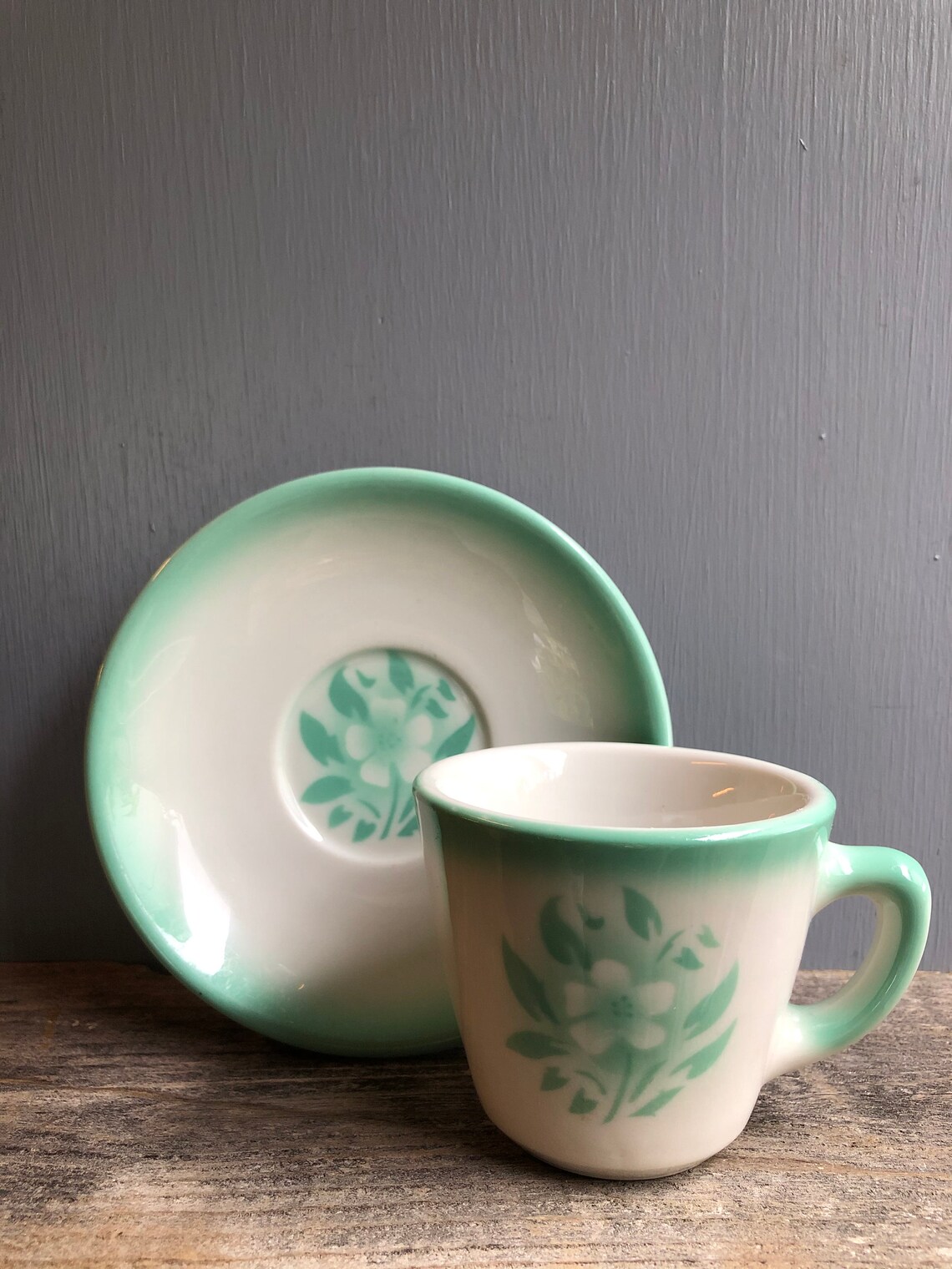 Vintage Jackson China Falls Creek PA Coffee Cup Soucoupe Etsy