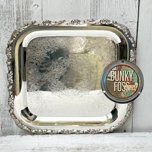 Oneida Usa Silver Platter - Etsy