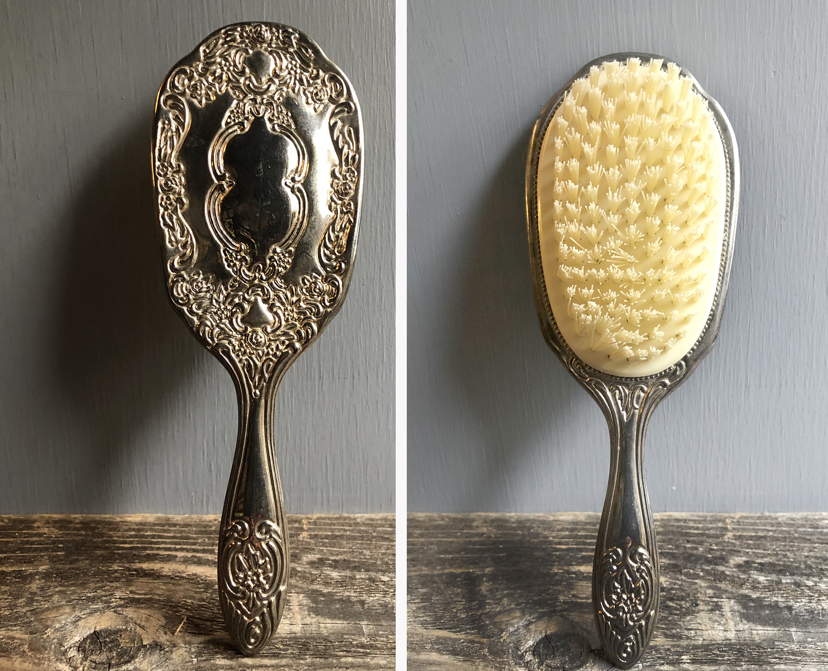 Vintage hair brushes deals