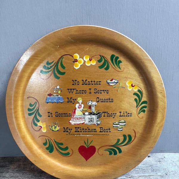 Vintage Wall Plaque Etsy