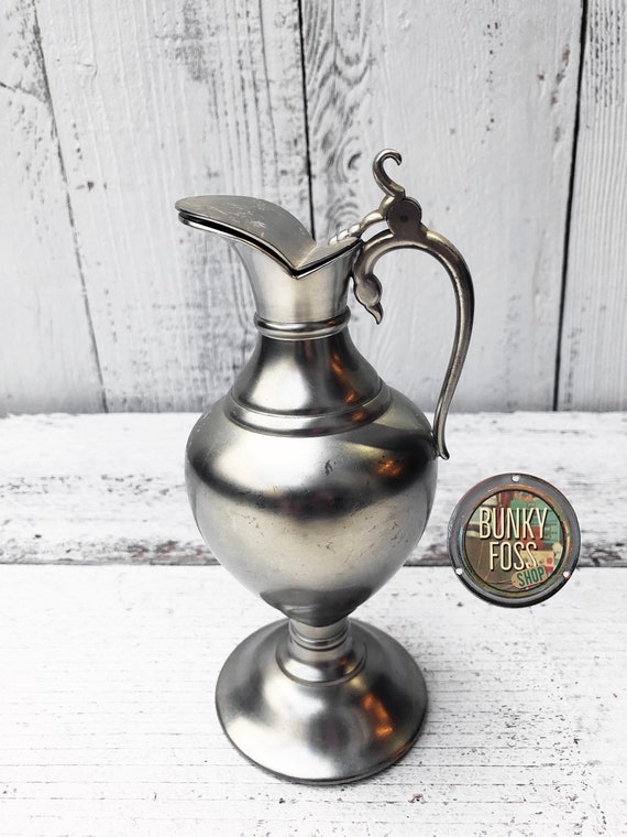 Vintage KMD TIEL Royal Holland Pewter Syrup Pitcher,holland,royal