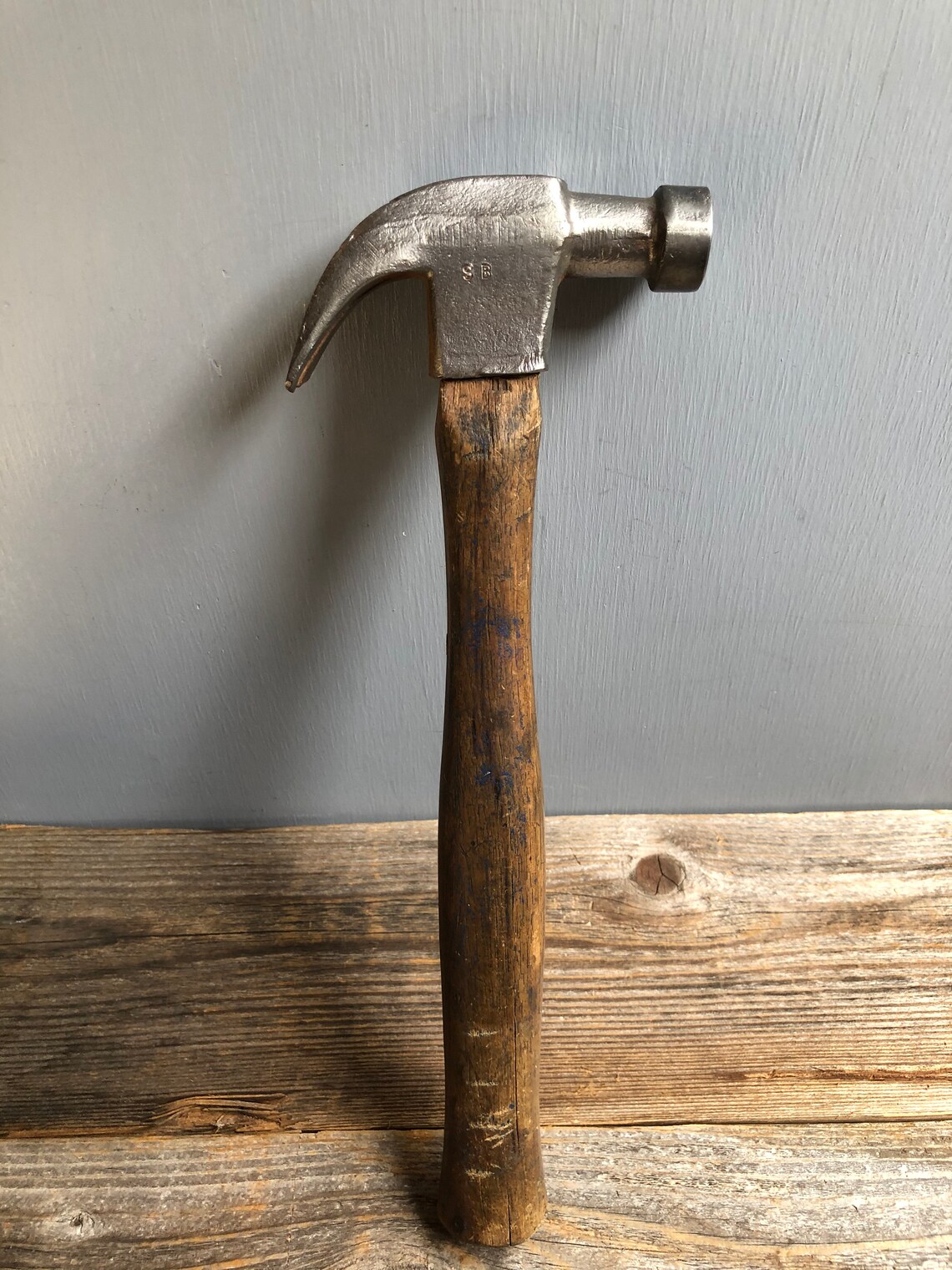Vintage Worth Steel Claw Hammer Claw Hammer Antique Etsy