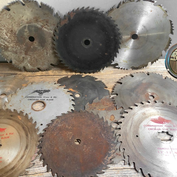 Vintage Saw Blade Etsy