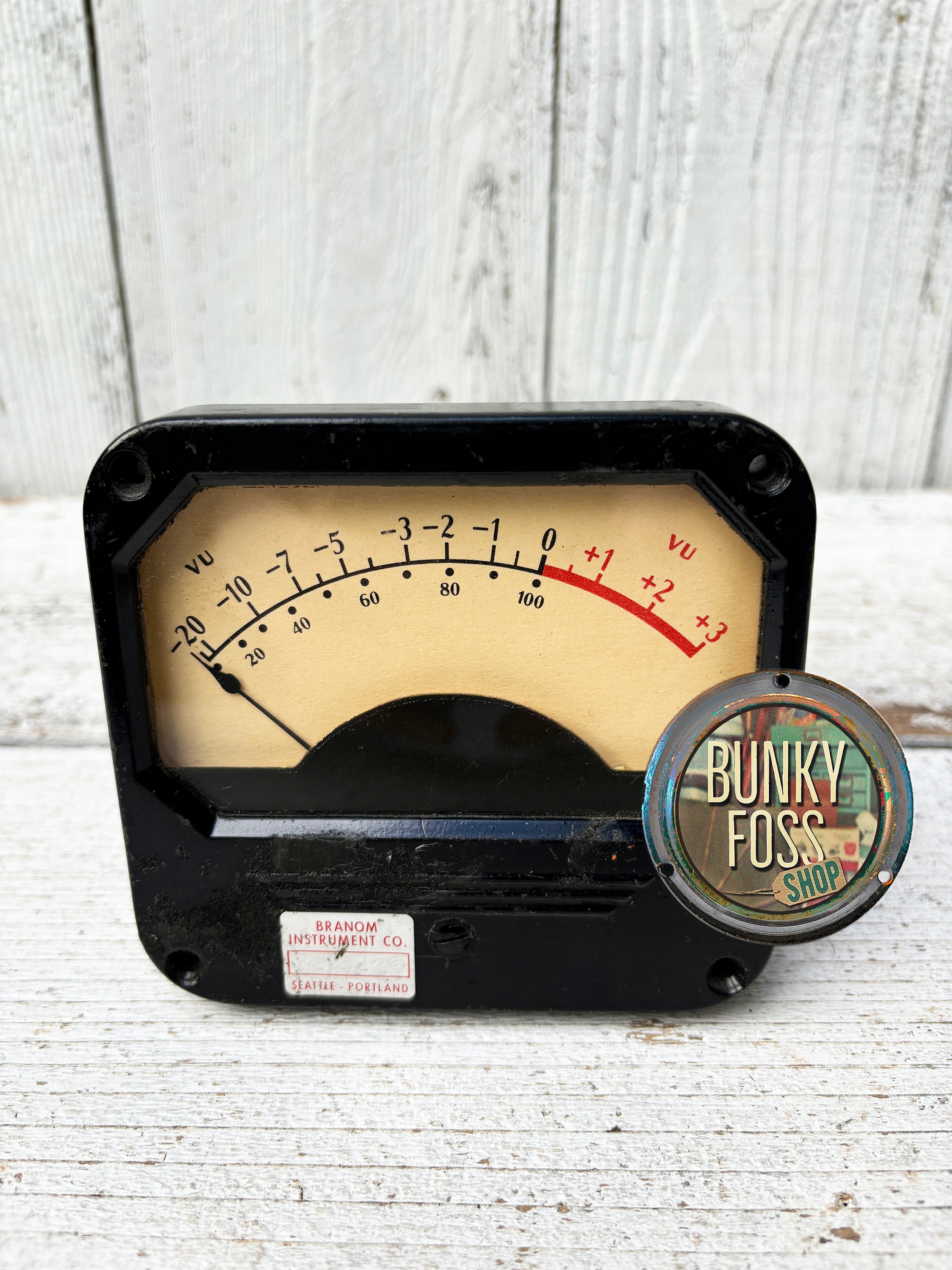 Vintage Bakelite Weston 862 VU Meter, 1950s Audio Level Indicator