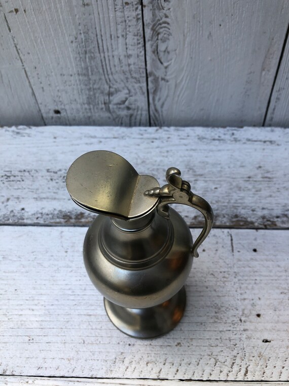 Vintage KMD TIEL Royal Holland Pewter Syrup Pitcher,holland,royal