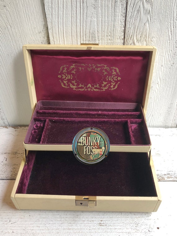 Vintage Farrington Genuine Texol Jewelry Box, Farr