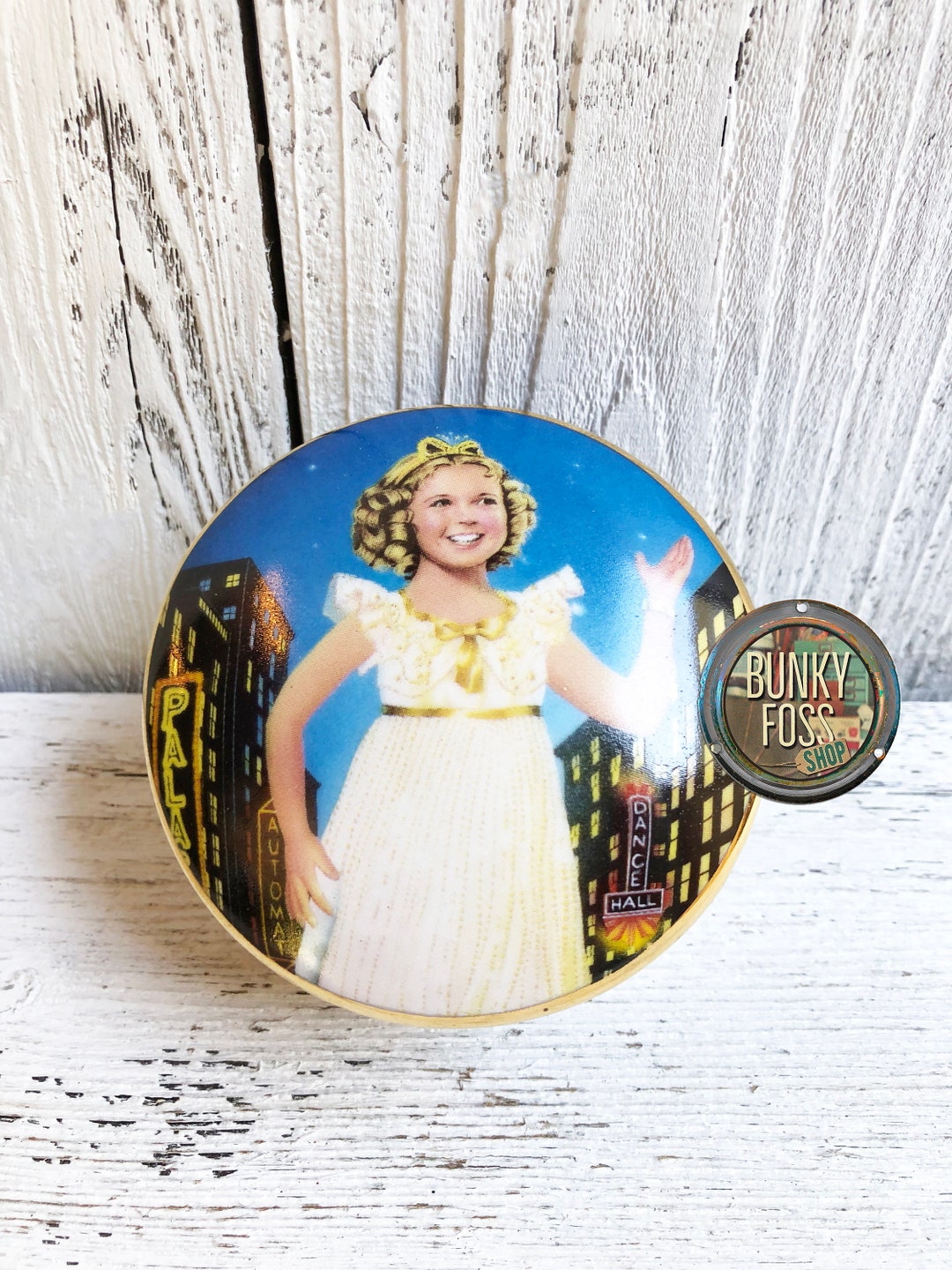 Vintage Danbury Mint Shirley Temple Music Box,little Miss Broadway 