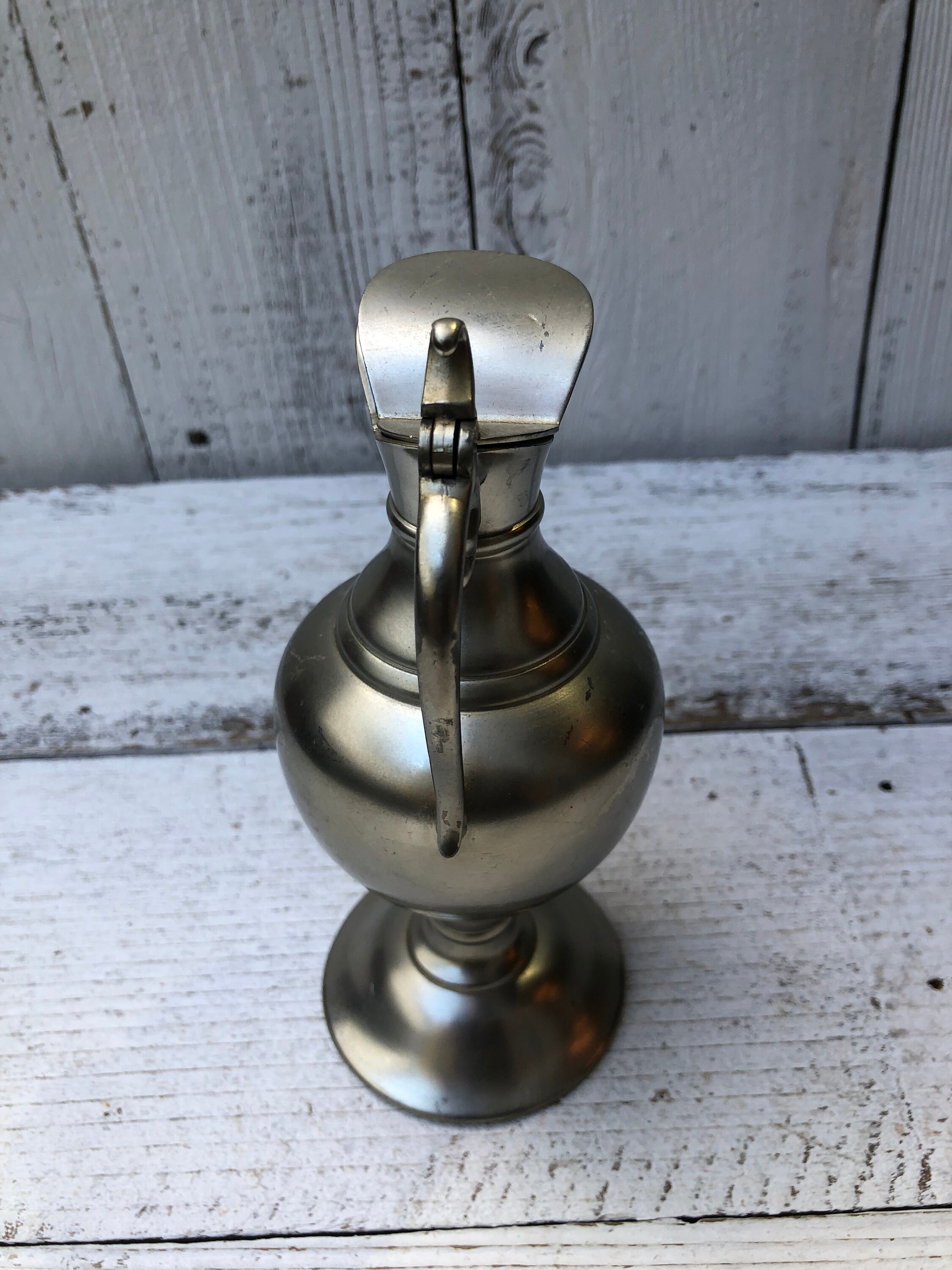 Vintage KMD TIEL Royal Holland Pewter Syrup Pitcher,holland,royal