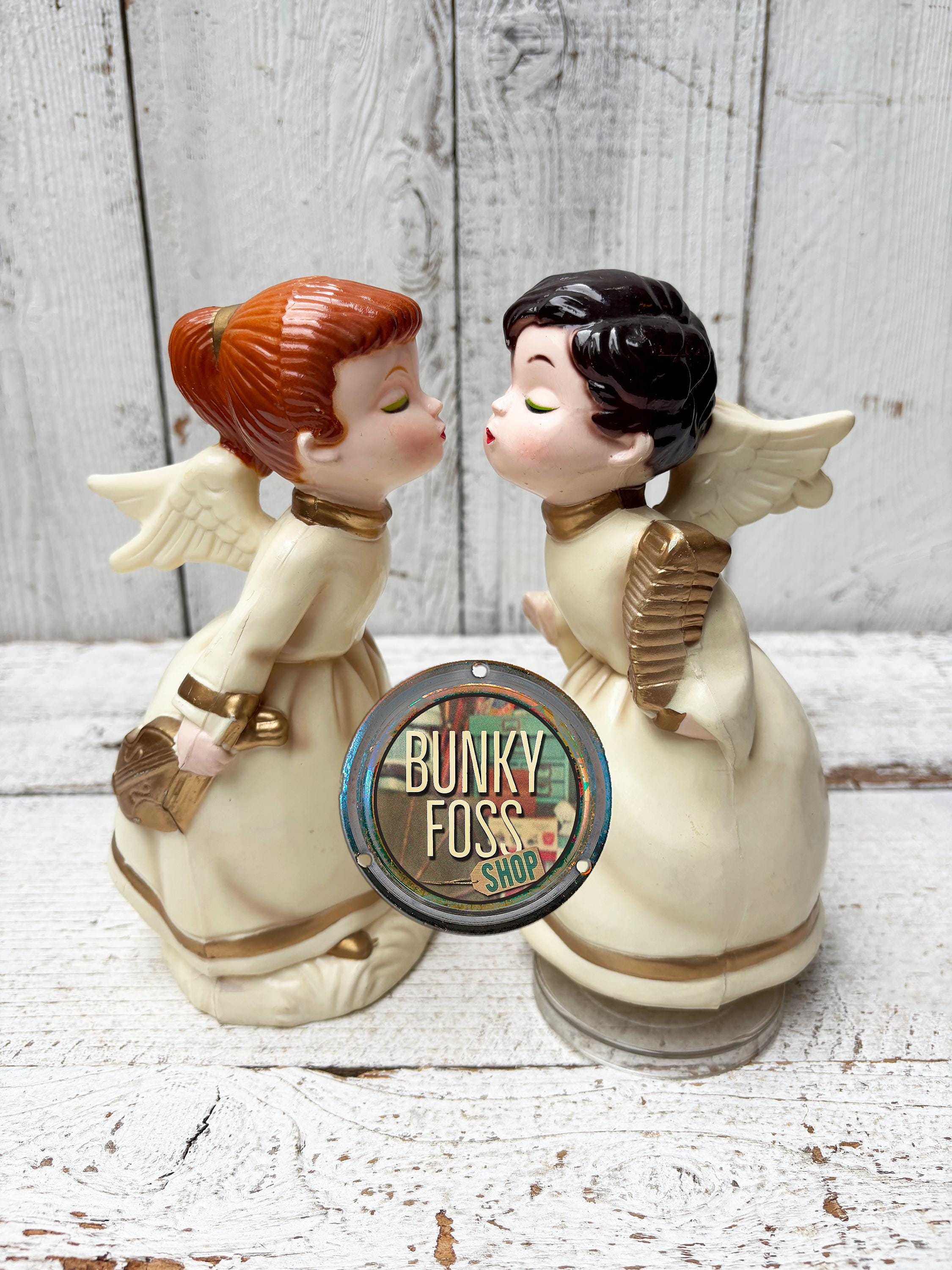 Vintage Angel Musical Figurines - Etsy
