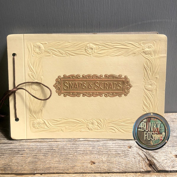Antique Scrapbook Etsy