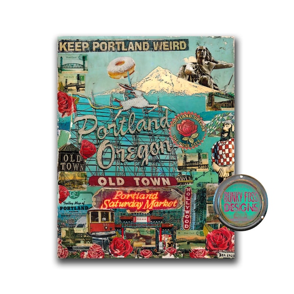 Portland, Oregon Art Etsy