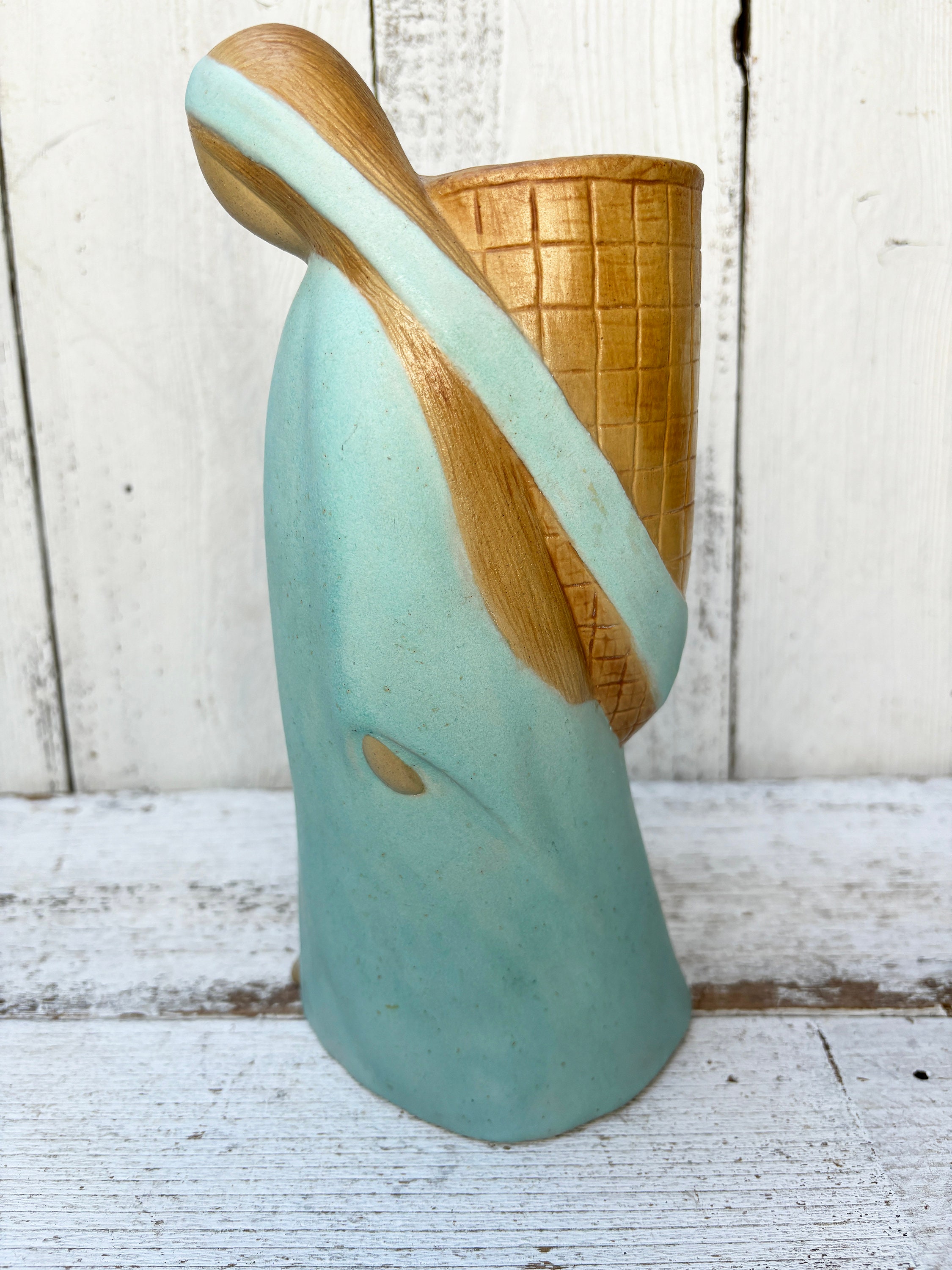 工芸品 Navajo  pottery  black jack Jack Black Navajo Pottery Signed Storyteller Mother with