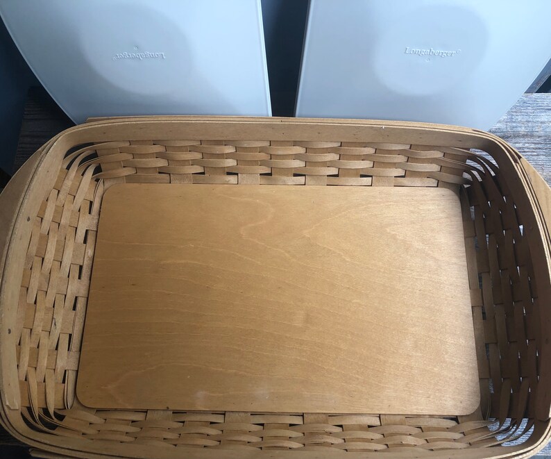 Longaberger Hostess Serve It Up XL Serving Tray Basket Etsy