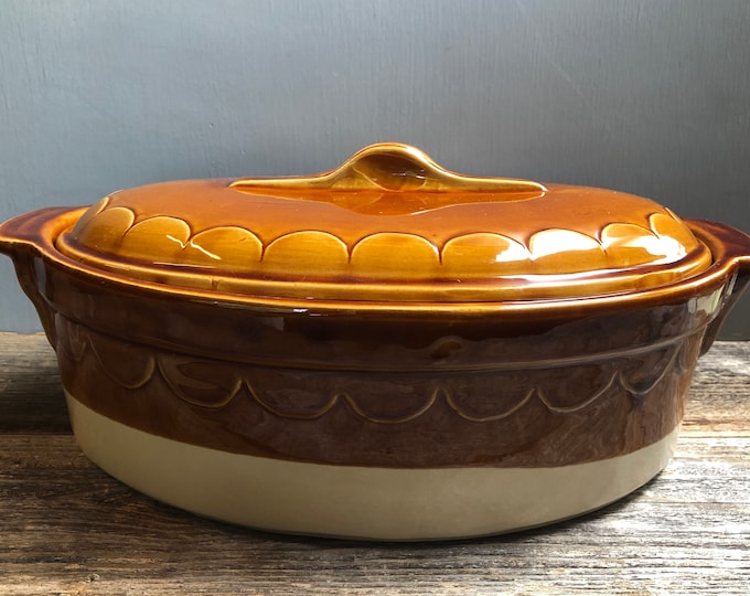 Retired Emile Henry Ceramic Oven Roaster, Oven Roaster, Bakeware, Emile