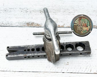 Vintage Rigid 459 Pipe Flaring Tool, Non-Ratcheting, 45 Degree Angle
