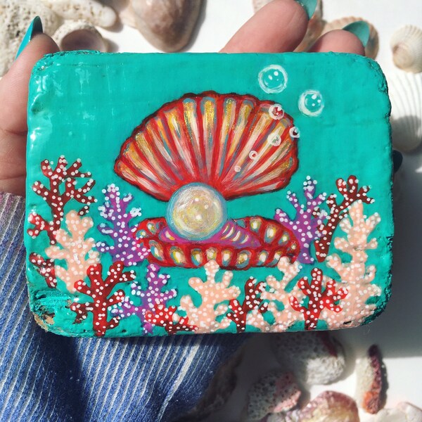 Driftwood Painting Etsy