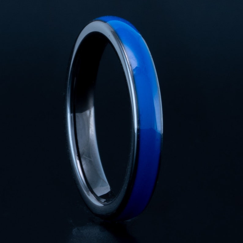 ISSI Contactless Payment Ring Black Blue