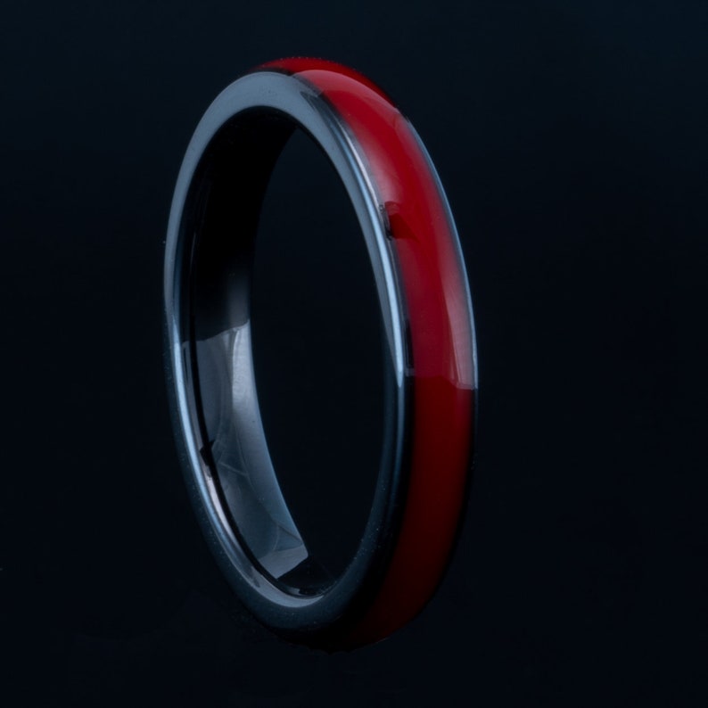 ISSI Contactless Payment Ring Black Red