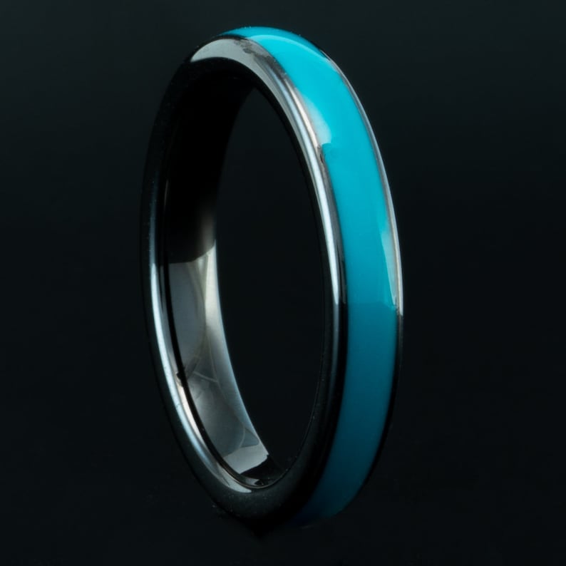 ISSI Contactless Payment Ring Black Turquoise