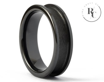 Núcleo de anillo de cerámica negra de 6 mm.